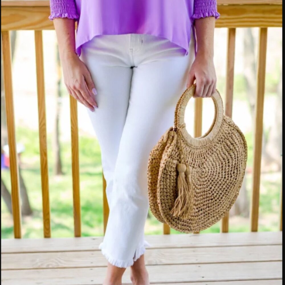 Kan Can White Jean size 0